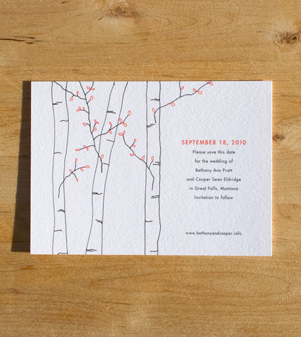 Birch Save the Date