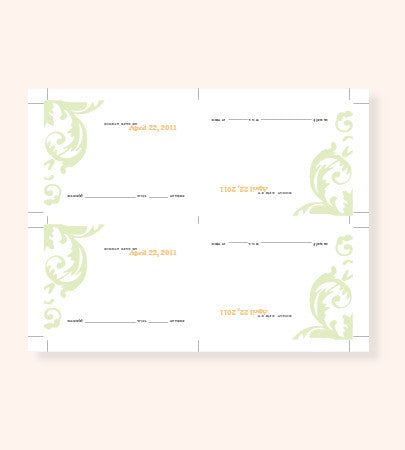 Printable RSVP File in any Style