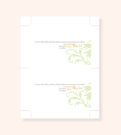 Printable Save the Date File in Any Style