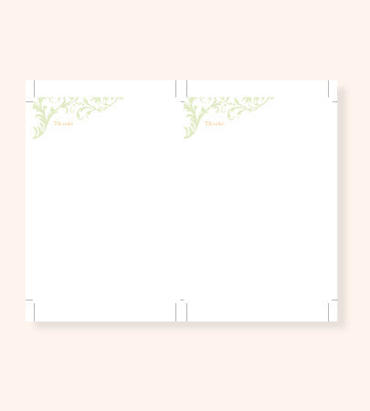 Printable Thank You Card File in any Style